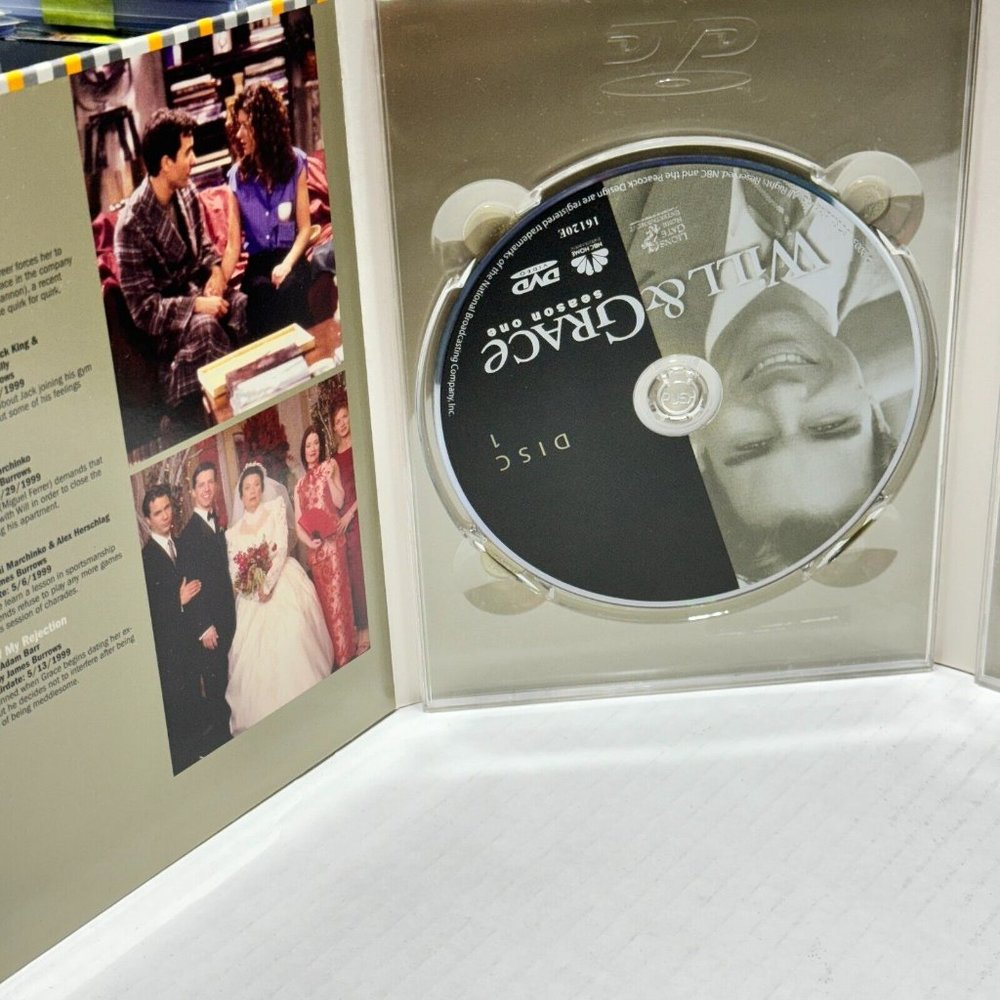 WILL & GRACE Complete Season 1 DVD Set - Classic TV Comedy Series ๐บ - Picture 4 of 7